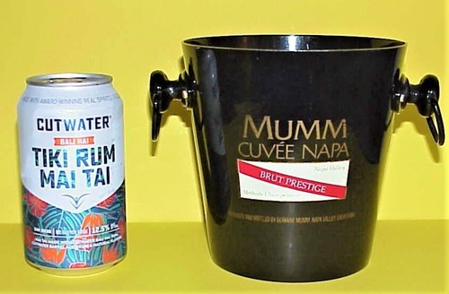 Mumm cuvee napa black metal - a,